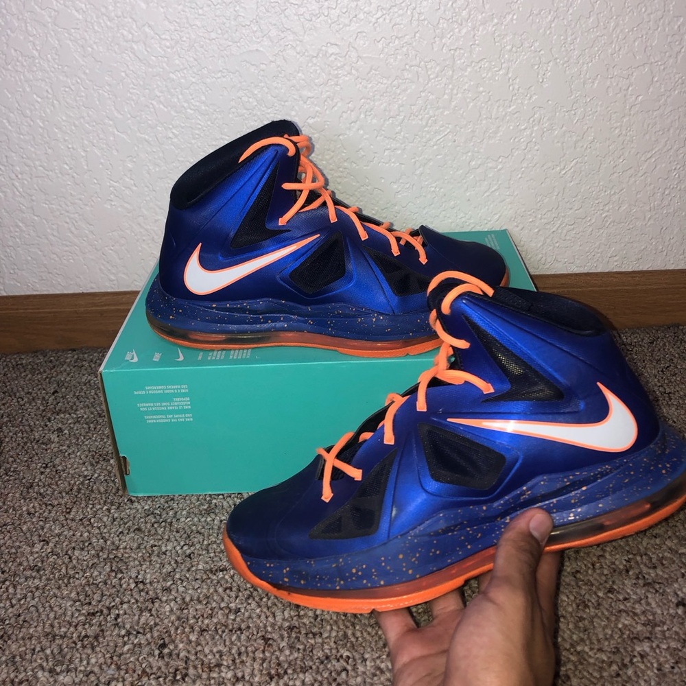 Size 7 (GS) - Nike LeBron 10 High Superhero